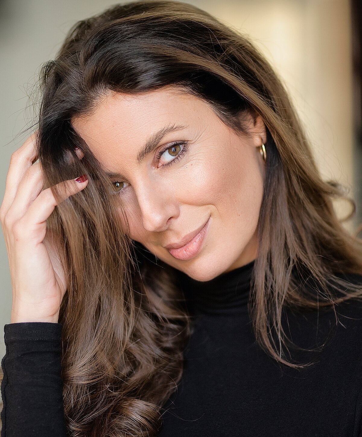 Lace lingerie in natural lighting setting.